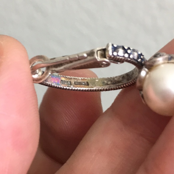 🖤Sterling silver and marcasite stones pendant - Picture 6 of 12